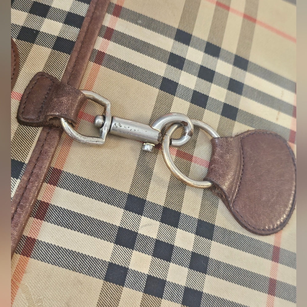 💼Burberrys Portfolio Document Case Nova Check Clutch Bag 🧳 - Picture 6 of 16